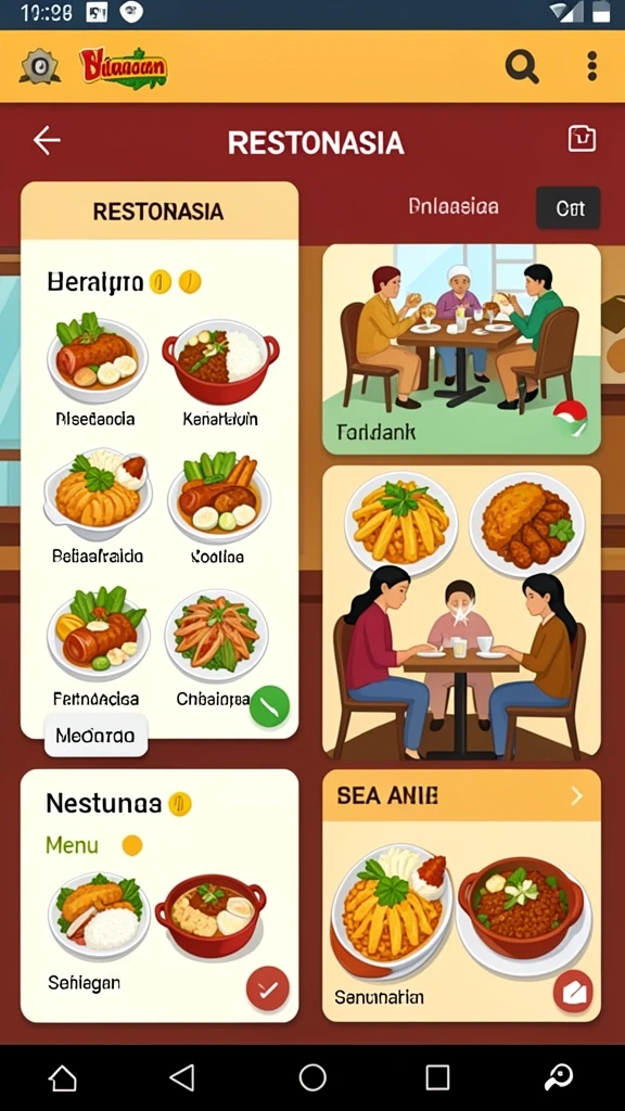 Tampilan antarmuka pengguna yang menarik dan mudah digunakan.