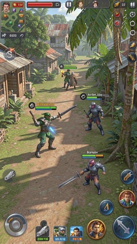 Gameplay yang seru dan penuh tantangan.