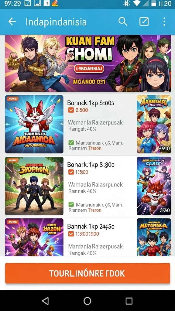 Misi harian yang menantang dan bervariasi.