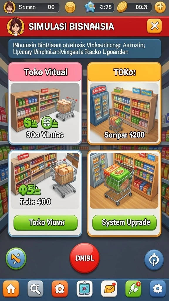Screenshot menampilkan salah satu level yang menantang di game 77RP.