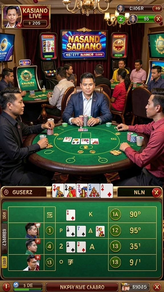 Tampilan awal game yang menarik perhatian.