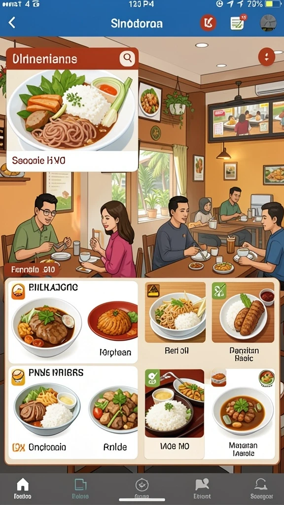 Screenshot menunjukkan karakter yang sepenuhnya dapat disesuaikan.