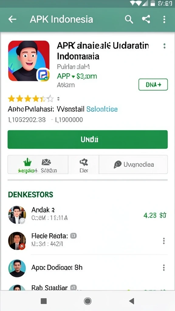 Tampilan antarmuka pengguna yang menarik dan intuitif.