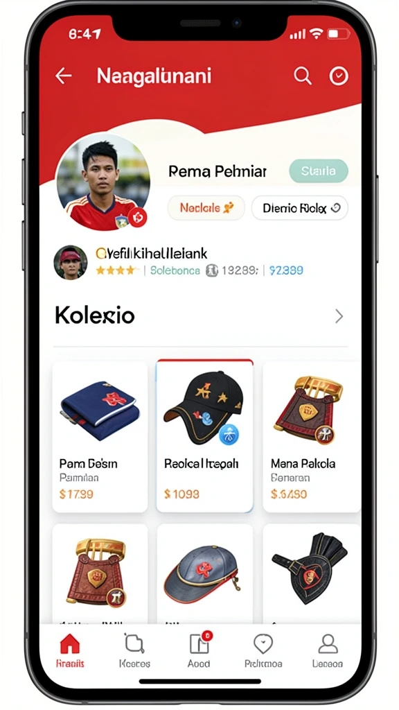 Tampilan antarmuka yang intuitif dan menarik.