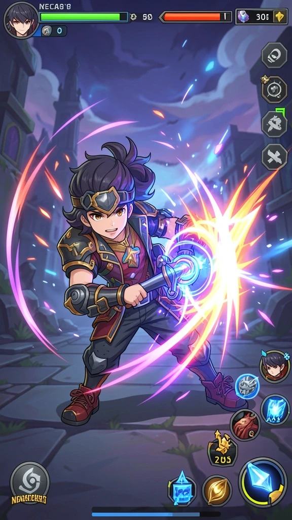 Tampilan slot yang menarik dan penuh warna.