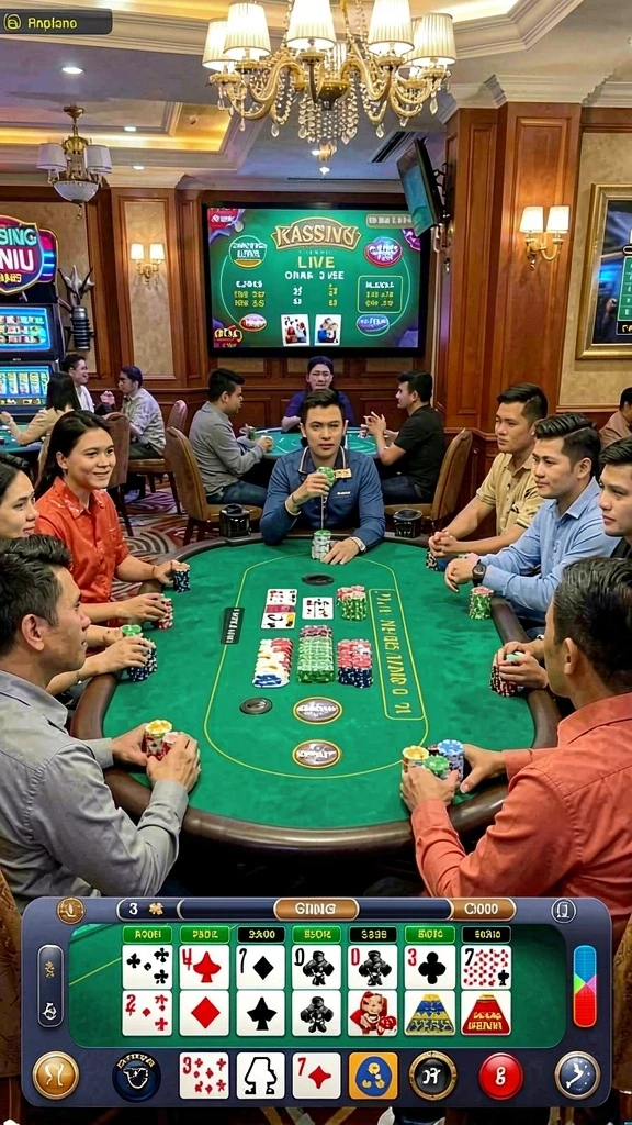 Beragam permainan judi yang tersedia untuk semua pengguna.