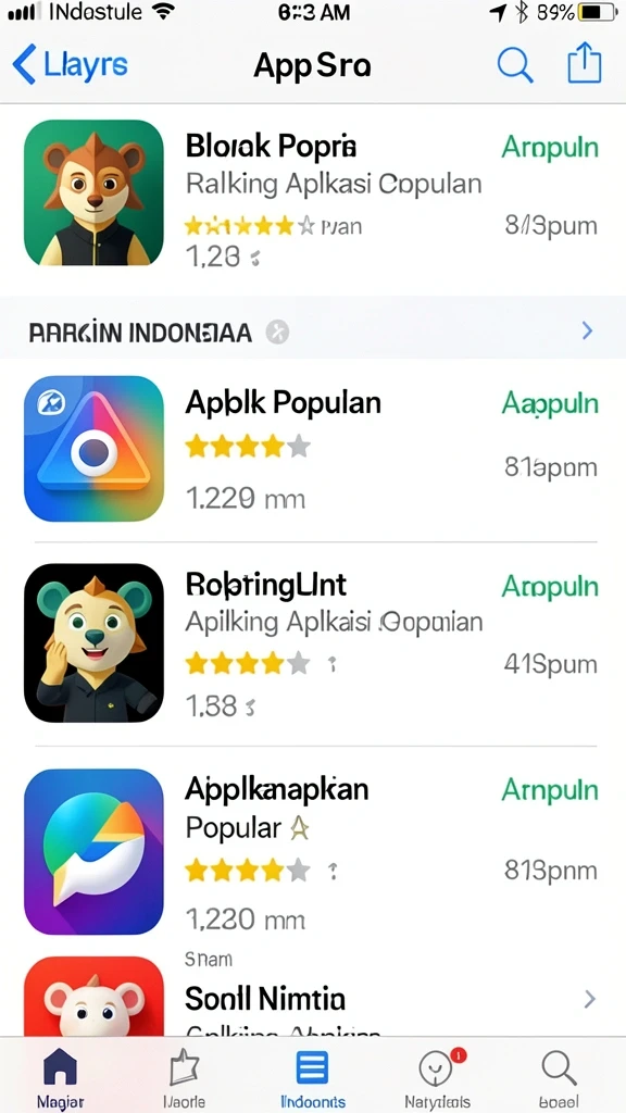 Karakter-karakter menawan yang dapat dipilih oleh pemain.