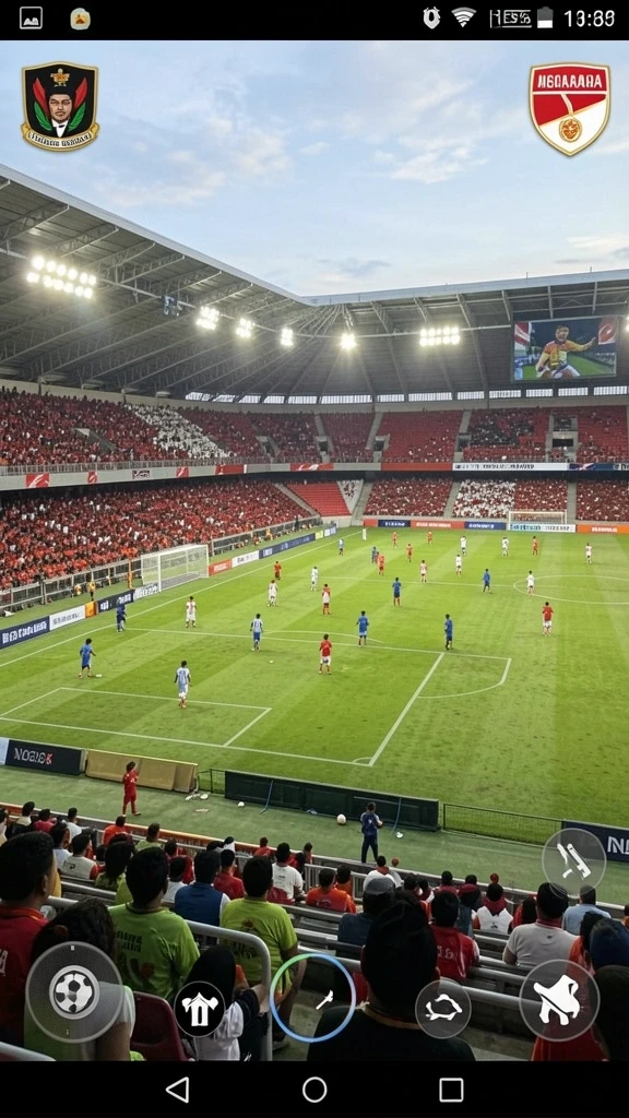 Screenshot dari level baru yang menantang di JKTGAME.