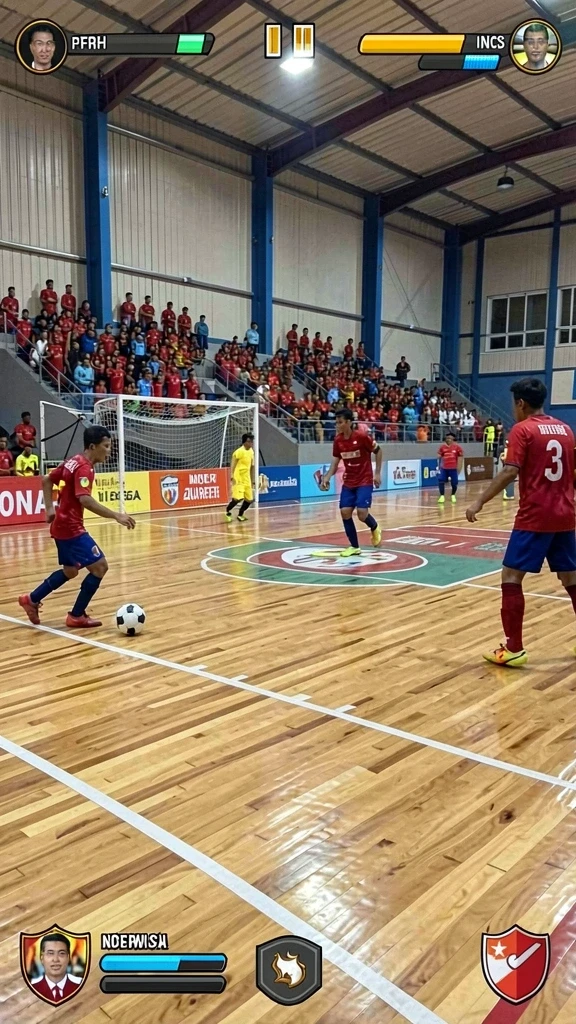 Momen seru saat menyelesaikan tantangan baru.
