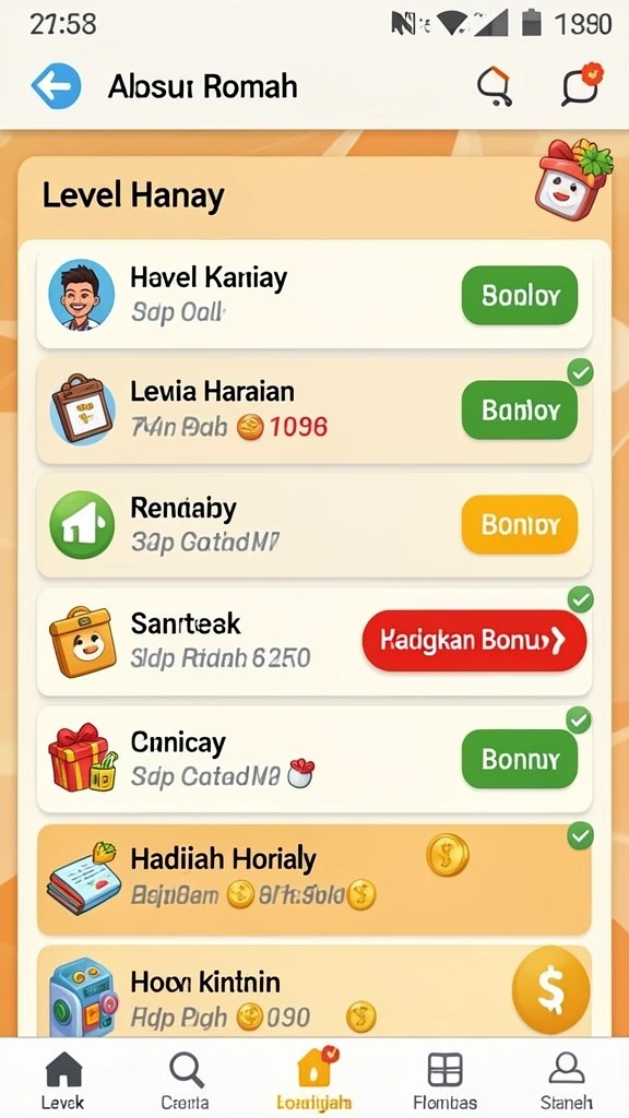 Screenshot menampilkan karakter utama dalam aksi.