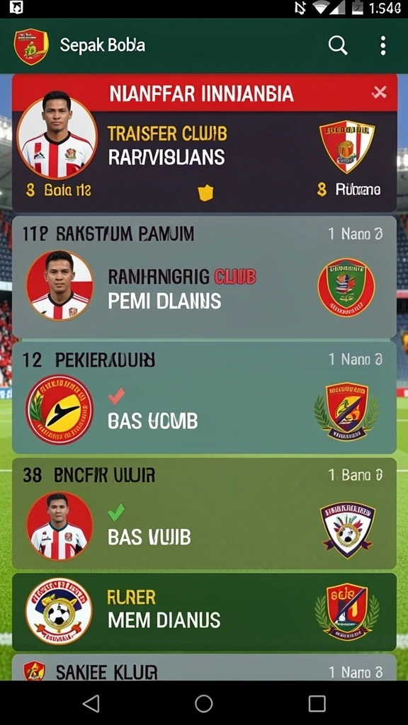 Tangkapan layar dari mode pertandingan multiplayer.