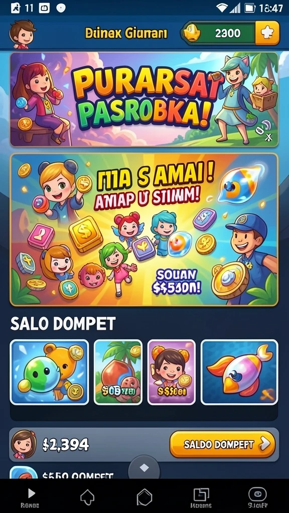 Screenshot menampilkan grafis yang memukau dan detail tinggi.