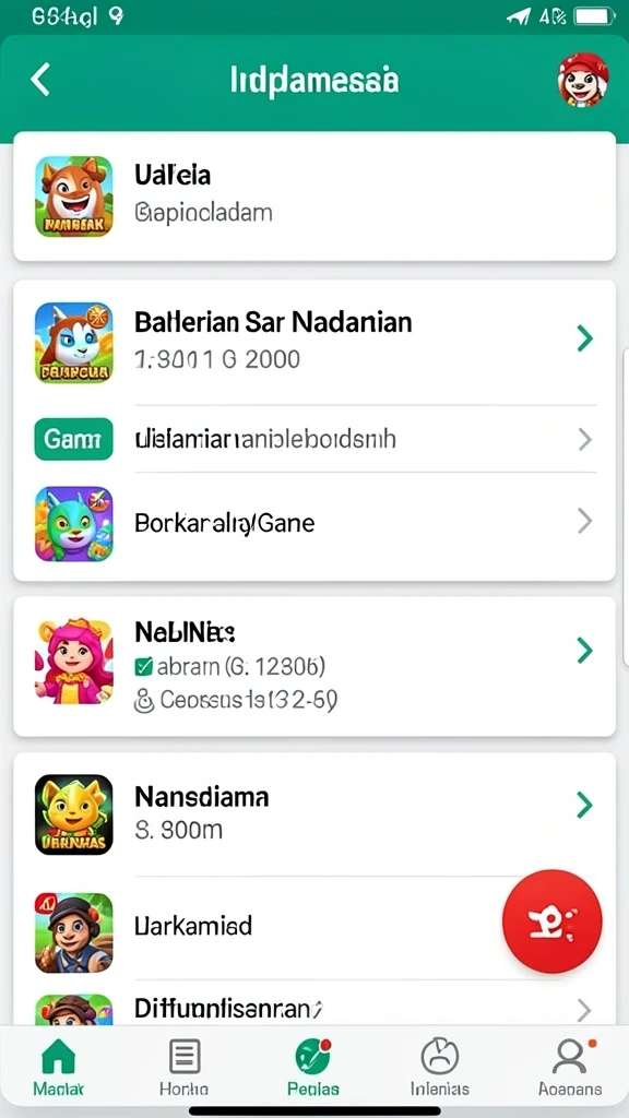 Misi harian yang menantang setiap pemain.