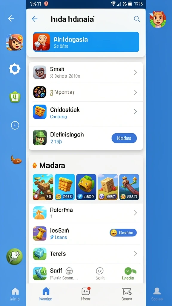 Tampilan antarmuka yang user-friendly.