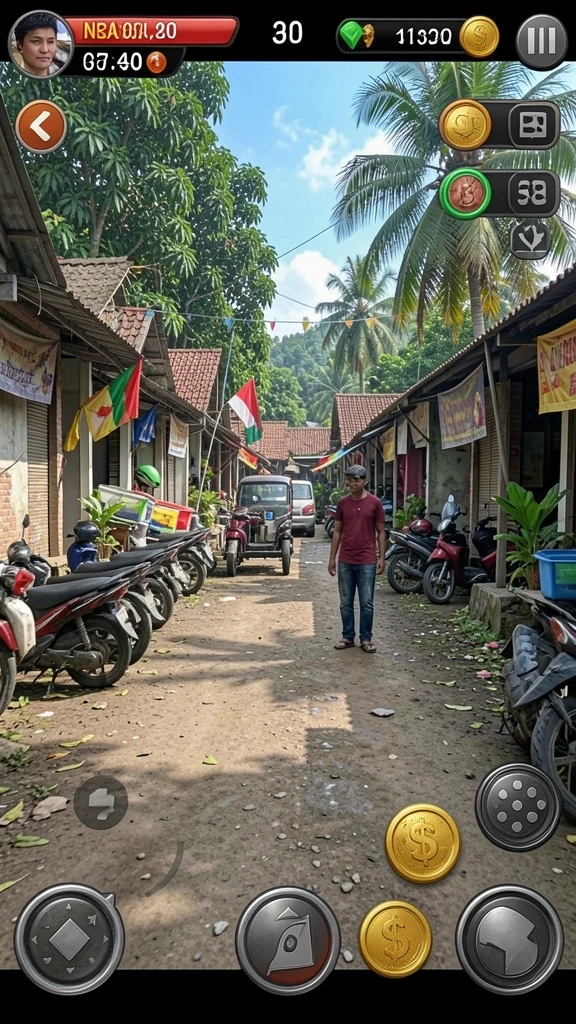 Gameplay menantang yang menguji strategi Anda.