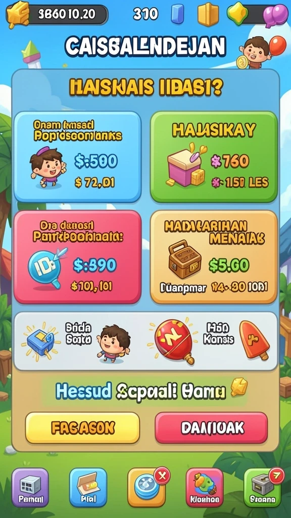Pemain bersaing untuk meraih posisi tertinggi di leaderboard.