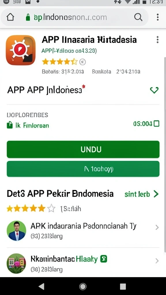 Screenshot menampilkan antarmuka permainan yang dinamis.