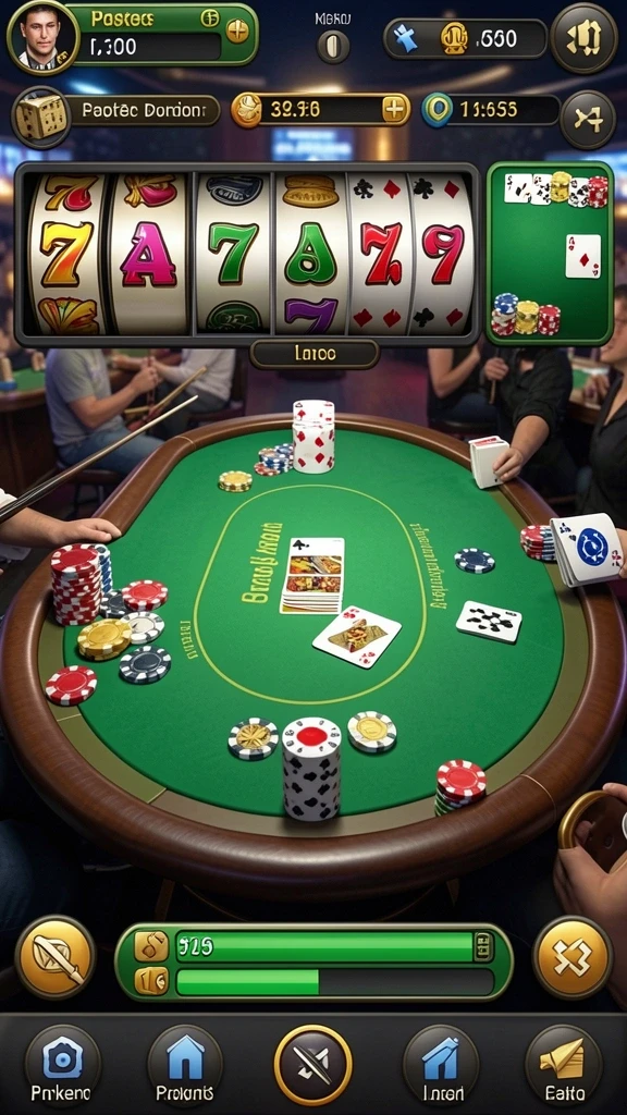 Menu pilihan permainan togel yang beragam.