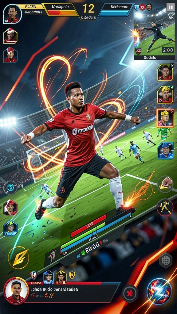 Screenshot dari mode multiplayer yang seru.